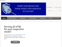 Tablet Screenshot of njhomeinspector4u.com